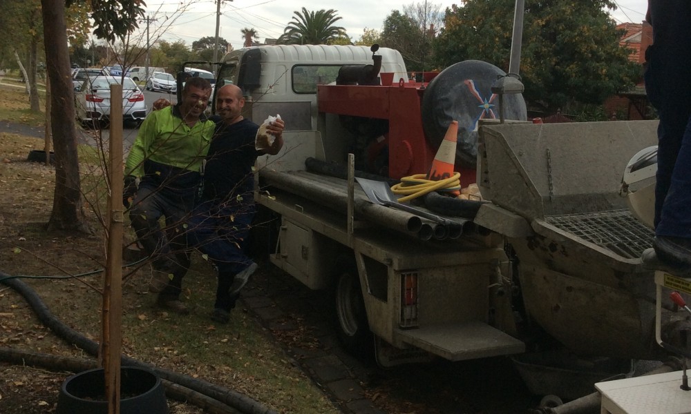 restumping melbourne team at work